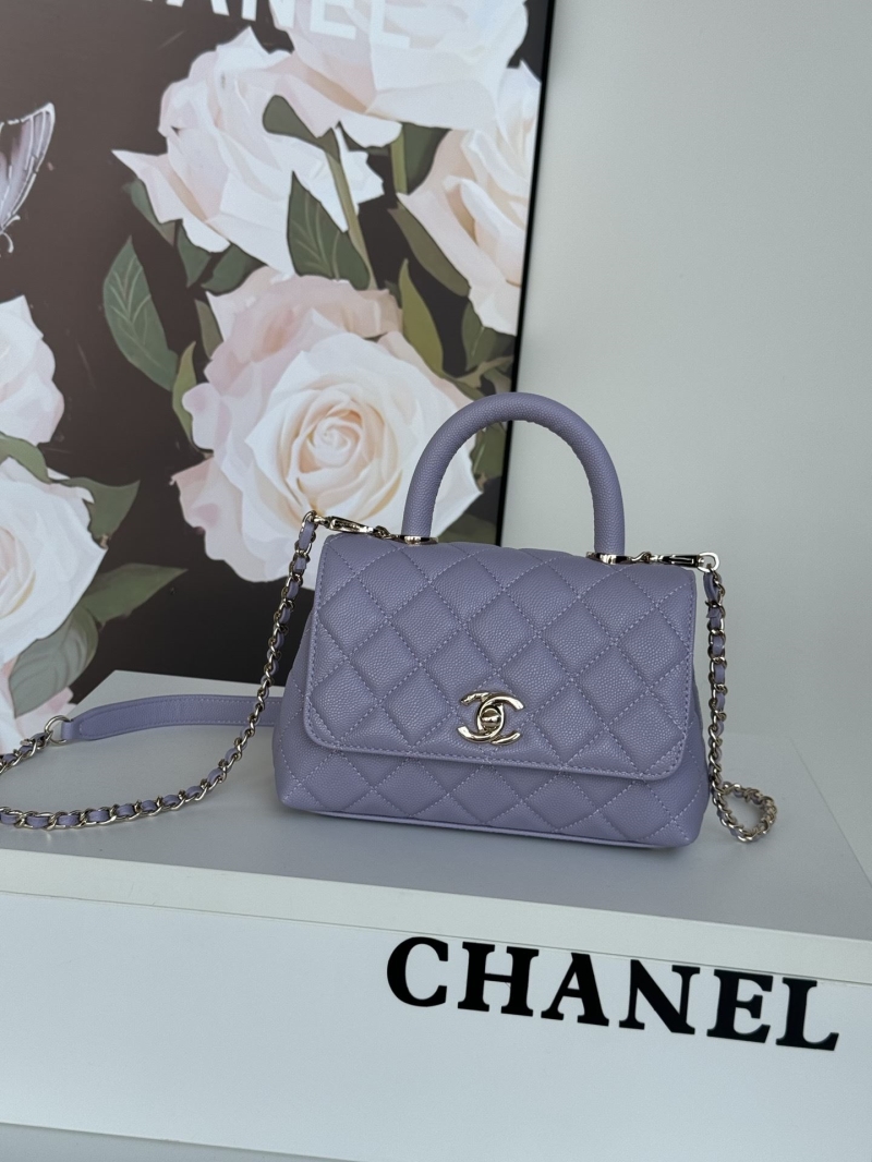 Ch**el top handle bags